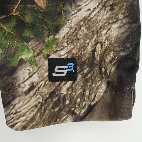 Scent Blocker Mossy Oak S3 Camo Jacket Men's‎ 2XL Full Zip Lightweight Hunting - Picture 4 of 8